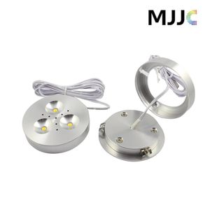 12V DC 3W Dimable LED -downlights onder Cabinet Light Puck Lights Ultra helder warm Whitenatural Whitecool White For Kitchen Lig4245772