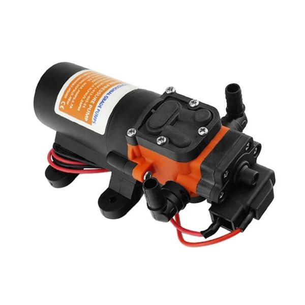 12V DC Micro diafragma bombeo bomba autolimpiadora Motor aerosol 2 Cámara Desplazamiento positivo Caravan / RV / Barco / Marine