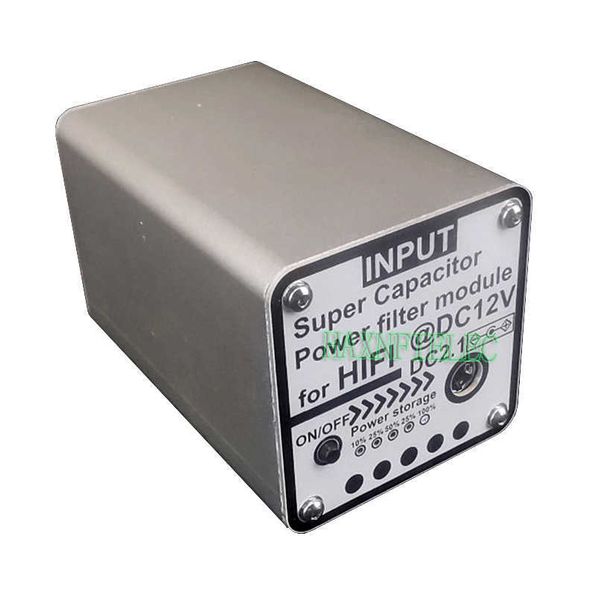 Módulo de filtro de alimentación de 12 V CC, supercondensador, depósito de almacenamiento de energía para equipos de audio y vídeo Pi