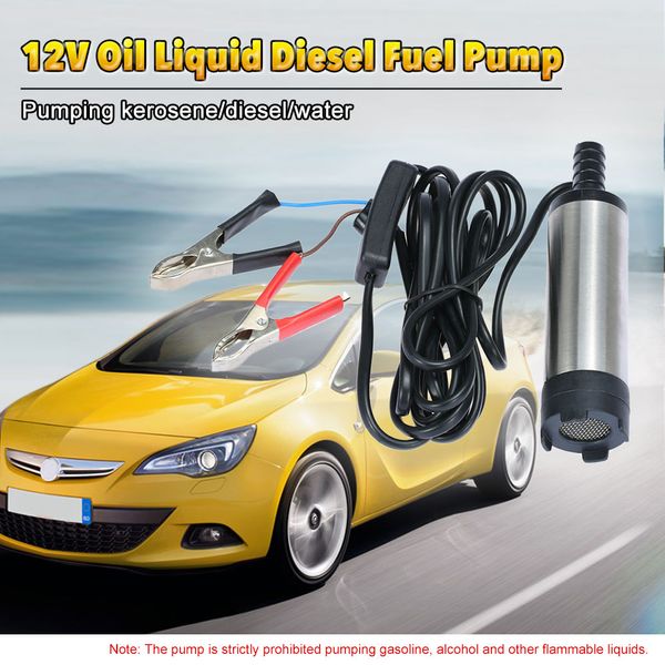 Pompe à eau et carburant diesel 12V, pour voiture, camion, caravane, bateau marin, livraison gratuite