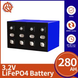 12V Lifepo4 batterie 280AH 270AH Rechargeable Lithium fer Phosphate batterie bricolage 12V 24V 48V cellule solaire pour voiturette de Golf EV