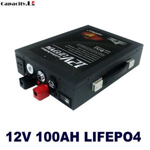 Paquete de batería lifepo4 de 12V, inversor de 100ah, 12V a 220V, 350W, estación de energía bms, batería recargable, 70ah, RV, camping al aire libre, solar