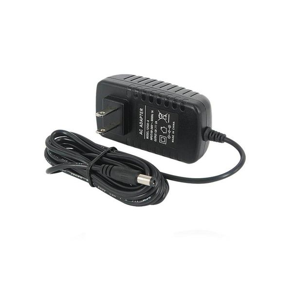 Adaptateur d'alimentation 12V Adaptateur de sécurité professionnel 5.5mm Transformateur UK US EU EU Adaptateur 12V