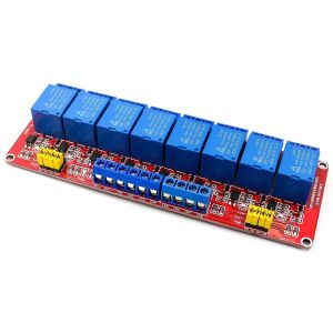 12V relaismodule 5V 2 kanaal 4/6/8 Ondersteuning op hoog niveau lage trigger-signalen op laag niveau PLC Regeling Module Optocoupler Isolatie