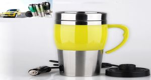 Taza calefactora para coche con revestimiento de acero inoxidable de 12V, taza de ebullición para coche, taza eléctrica para coche 5666757