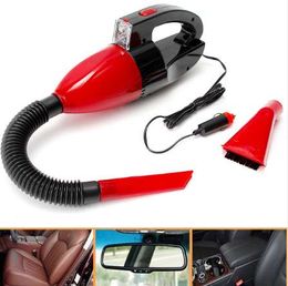 12V vacuümreiniger voor auto auto droge nat stof vuil handheld hand mini draagbare rode stofzuiger elektrische apparaten