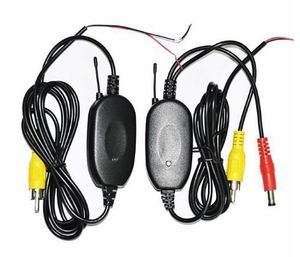 Kit émetteur-récepteur vidéo couleur sans fil 12V, pour moniteur de voiture, caméra de recul, sauvegarde inversée
