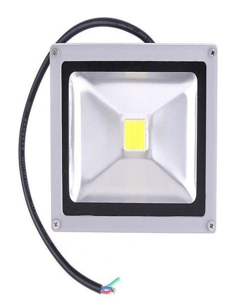 12VDC 10W Luz de inundación LED blanca cálida Reflector impermeable de alta potencia Luces de 12V para exteriores IP65 rojo azul verde amarillo LW24522532