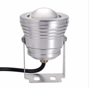 12 V 10 W LED lumière sous-marine lampe de piscine extérieure étanche IP68 blanc chaud blanc froid CE ROSH 2 ans de garantie