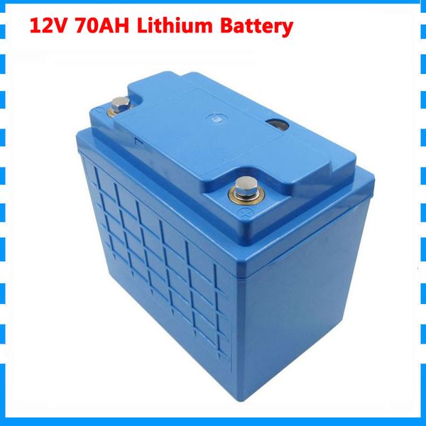 Batterie lithium-ion 12 volts 3S, 70ah, pour équipement médical/Scooter, vélo, utilisation 5000mah, 26650 cellules, avec chargeur 5a