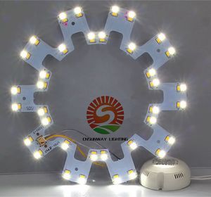 12W 18W 24W LED Cirkel Panel Licht Ronde Circulaire Plafondlamp SMD 5730 LED-bord voor plafondlamp AC110-240V + Driver