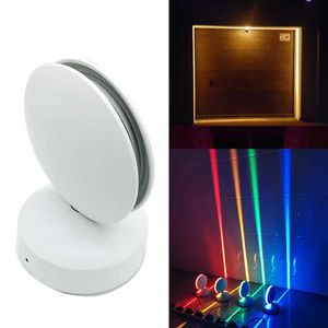 12W LED Wandlampen Vensterbank Lichten Warm Koud Rood Groen Blauw Roze RGB Thuis Deurkozijn Gang Balkon Garage Hotel VerlichtingHKD230701