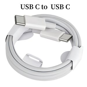 1m 3FT Snel Snel Opladen Type c naar USB C PD Kabel C-C Kabels Voor HTc lg Samsung Galaxy S10 S20 S22 S23 Xiaomi Huawei Android telefoon