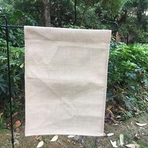 12x16 bannière blanc de jardin linge de polyester drapeau de jardin pour la décoration cour ordinaire sublimation drapeau extérieur