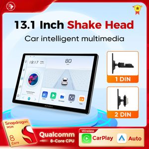 13,1 pouces universels pour Toyota Honda Volkswagen Kia Jeep Peugeot Nissan Car DVD Radio Carplay Android Auto Multimedia Player