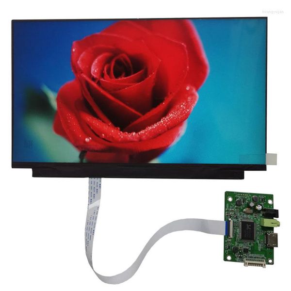 Kit de módulo de pantalla de 13,3 pulgadas Panel LCD 1080P ángulo de visión completo interfaz HD solución de fuente de alimentación DC12V