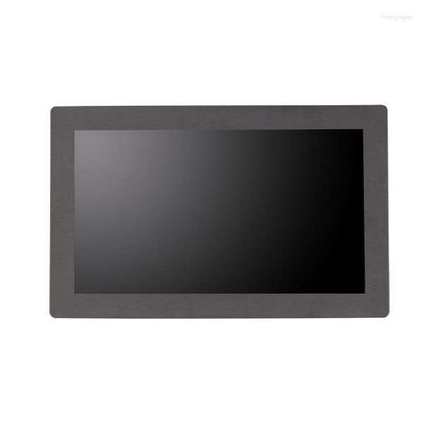 Écran tactile LCD 13,3 pouces résolution 1920x1080 avec entrée VGA haut-parleur intégré moniteur industriel à montage sur panneau