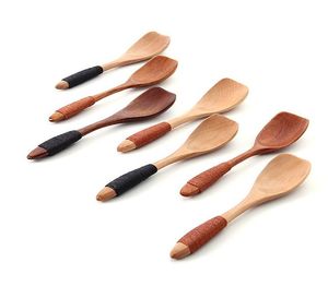 13.5*2.8 cm hoge kwaliteit houten lepel Keuken Kookgerei Tool Soep Theelepel Houten koffielepels SN6241