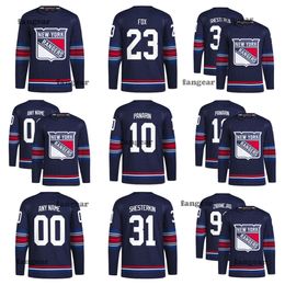 13 Alexis Lafrenière Maillots de hockey des Rangers de New York 41 Jaroslav Halak Mika Zibanejad 24 Kakko Kalynuk 88 Patrick Kane Ryan Lindgren Mikkola personnalisé Hommes Femmes Jeunes