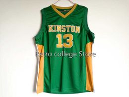 13 Brandon Ingram maillot de basket vert kinston broderie cousue