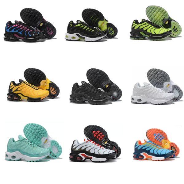 13 couleurs enfants de qualité supérieure chaussures pour enfants classiques TN garçons et filles sport baskets pour tout-petits formateurs jogging taille Eur 28-35 HH21-856