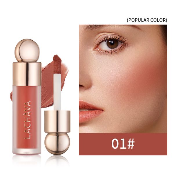 13 couleurs Blush liquide Contour velours mat miroitant fard à joues éclairer le visage Pigment maquillage naturel hydratant Rouge crème joue teinte pêche Blush