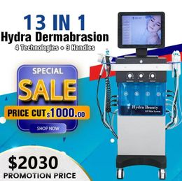 13 In 1 Hydra Dermabrasion MicroDermabrasion Machine diep reinigende gezichtsheffing Hydrodermabrasion -apparatuur FDA CE goedgekeurd