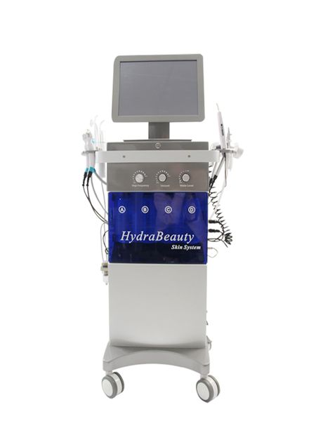 Machine d'hydro-Dermabrasion de la peau à Jet d'eau et d'oxygène 13 en 1, nettoyage par Microdermabrasion, dispositif d'arrosage et d'épluchage du visage