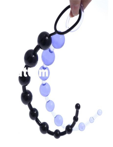 Perles anales de gelée orientale de 13 pouces pour le stimulateur anal flexible débutant perles de cul anal toys pour hommes et femmes5509476