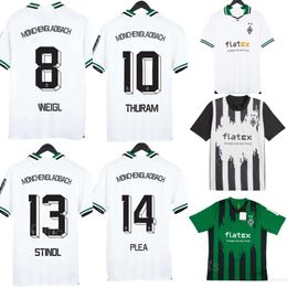 13 Maillots de football PEFOK 23-24 Borussia Mönchengladbach 8 WEIGL 39 WOBER 9 HONORAT 10 NEUHAUS 31 CVANCARA 3 ITAKURA 14 PLEA 29 SCALLY NGOUMOU Kits de maillots de football Club