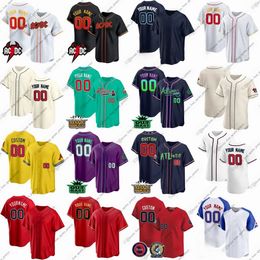 13 Ronald Acuna Jr Jerseys de béisbol Ozzie Albies Matt Olson Eddie Rosario Max Fried Austin Riley Hank Aaron Michael Harris II Chris Sale Spencer Strider Marcell Ozuna