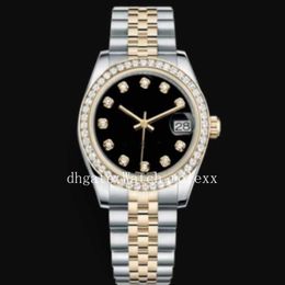 13 Star Supe vende orologi da polso di lusso da 26 mm 31 mm da donna in acciaio inossidabile DAT con diamanti e lunetta bianca perla madre con diamanti Class329K