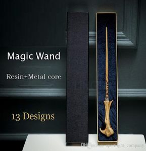 13 Styles Metal Core Magic Wand Magic Props With High Class Gift Box Cosplay Toys Kids Wands Toy Children Christmas Xmas Birth2594019