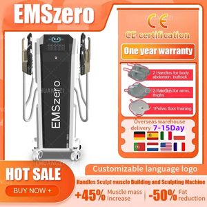 13 Tesla Neo DLS-EMSLIM Slimming Machine 5000W 4 handles RF Emszero Hi-emt Nova Body Sculpt EMS Muscle Stimulation Equipment There are Overseas Warehouses