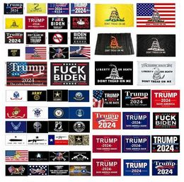 130 Designs Factory Direct Sale Flags 3x5 FT 90 * 150 cm Save America Weer Trump voor 2024 President U.S. Versign DHL Snelle levering 496