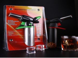 1300039c Metal Dab Jet Butane Torche plus léger des flammes à jet de vent Micro-butane torche plus légère de cuisine professionnelle plus légère 2309975