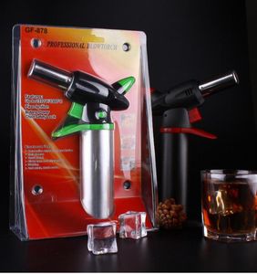 1300039c Metal Dab Jet Butane Torche plus léger des flammes à jet de vent Micro-butane torche plus légère de cuisine professionnelle plus légère 4728728