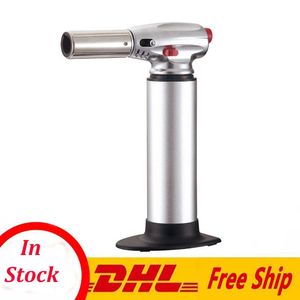 1300C Butaan Schert Torch Jet Flame Keuken Aanstekers Torch Giant Heavy Duty Butane Hervulbare Micro Culinaire Torches Zelfontsteking DHL GRATIS