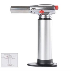 1300C Butaan Scorch Torch Jet Flame Aansteker Keuken Aansteker Giant Heavy Duty Butaan Hervulbare Micro Culinaire Dab Torch Zelfontbrandend