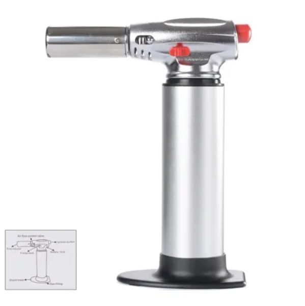 1300C Butano Scorch Torch Jet Llama Encendedor Cocina Antorcha Encendedor Gigante Heavy Duty Butano Recargable Micro Culinary Dab Antorcha Autoencendido