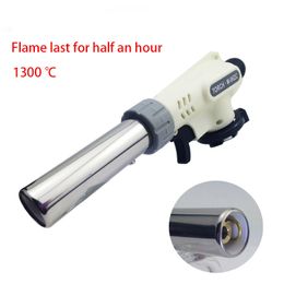 1300C rechargeable butane maître torche coupe-vent jet flamme briquet multi-usages briquet cuisine barbecue torche à gaz culinaire