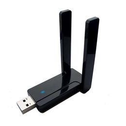 RECEPTOR WIFI DE 1300M USB 3.0 Tarjeta de red inalámbrica de doble banda Gigabit Gigabit