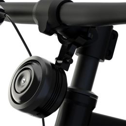 1300mAh Bicycle Bell Electric Bicycle Ring Bike Horn USB Charge 110 dB Sound Loud Scooter imperméable BMX MTB Sécurité Corne