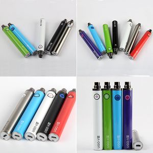 eGo eVod USB Batterie Passthrough 1300mah UGO V3 E Cig Vape Batteries avec câble de chargeur adapté 510 Fil Vaporisateur Stylo Atomiseur Clearomizer