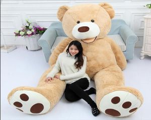 130 cm gigantische beer hull American Bear Teddy Skin Factory Soft Toy Gifts for Girls4779511