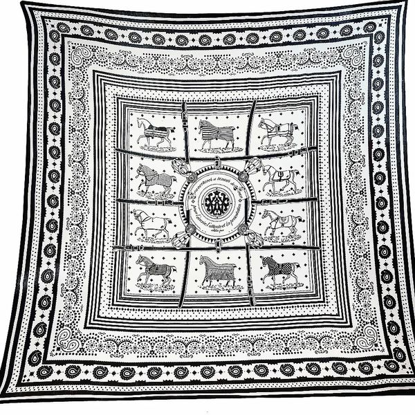 130 cm Paisley Print Winter Silk Cashmere Scarf Châles Keep Pashmina Women Square Crochets Wraps Brand Hijab Scarf Bandana 240419
