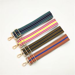 130 cm riem voor zakken schouderbanden voor zak decoratieve kleur pijl verstelbare handtas hanger riem handgrepen
