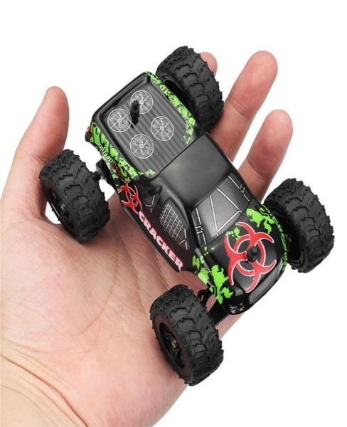 132 4CH 2WD 24GHz RC CAR MINI MÁQUINA Máquina Radio Control CAR Modelo Vehículo Offroad Alta velocidad 20 kmh Toyadores de automóvil de trepador Y2004154274394716