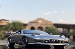 132 Mazda RX7 Alliage Modèle De Voiture De Sport Diecasts Jouets Véhicules En Métal Modèle De Voiture Simulation Son Lumière Collection Cadeau Pour Enfants Nove4766577