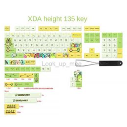 135-Key 7U Space Bar Split Space Bar Cap Keycap à sublimation à cinq côtés pour clavier mécanique Keycap HKD230808